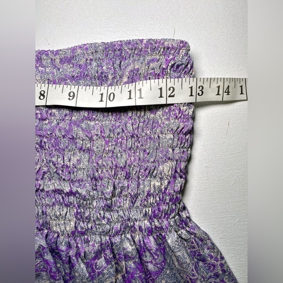 Perry Walker Collective Convertible Dress/Skirt - Purple Paisley Print - Picture 10 of 15